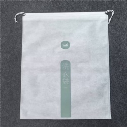 Non-Woven Drawstring Laundry Bag